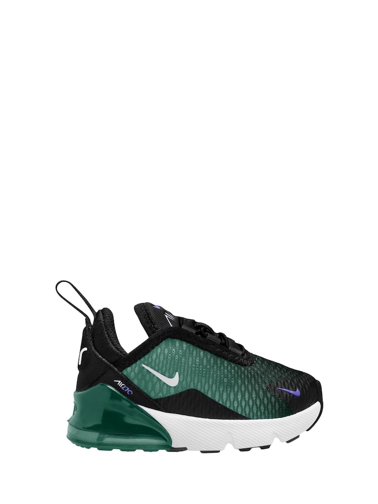Črna Bela Zelena - Nike športni copati za dojenčke Infant Air Max 270 - Slika 1 iz 4 Črna Bela Zelena - Nike športni copati za dojenčke Infant Air Max 270 - Slika 1 iz 4