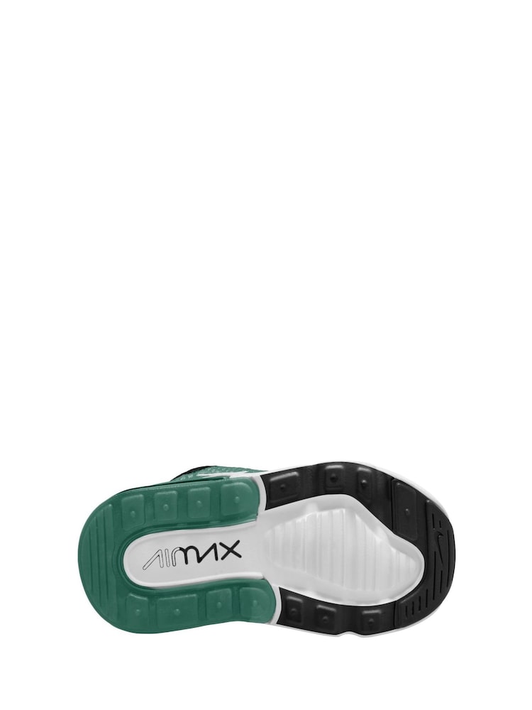 Črna Bela Zelena - Nike športni copati za dojenčke Infant Air Max 270 - Slika 4 iz 4 Črna Bela Zelena - Nike športni copati za dojenčke Infant Air Max 270 - Slika 4 iz 4