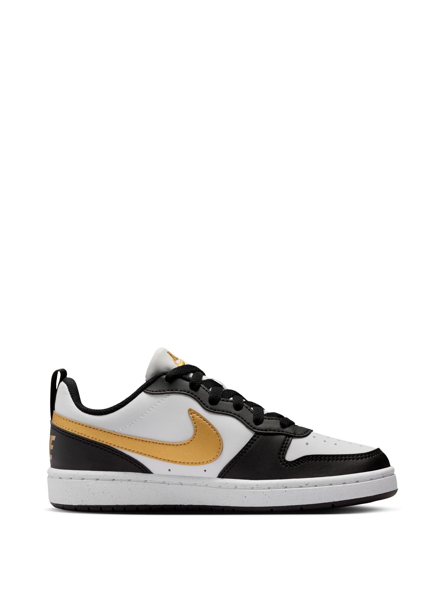 Nike ブラック/ゴールド スニーカー Next：日本 ブラック / ゴールド - Nike Youth Court Borough Low
