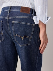 Dark Blue Straight Fit Jeans - Image 6 of 6