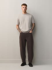 Brown Barrel Fit N. Premium Denim Jeans - Image 4 of 9