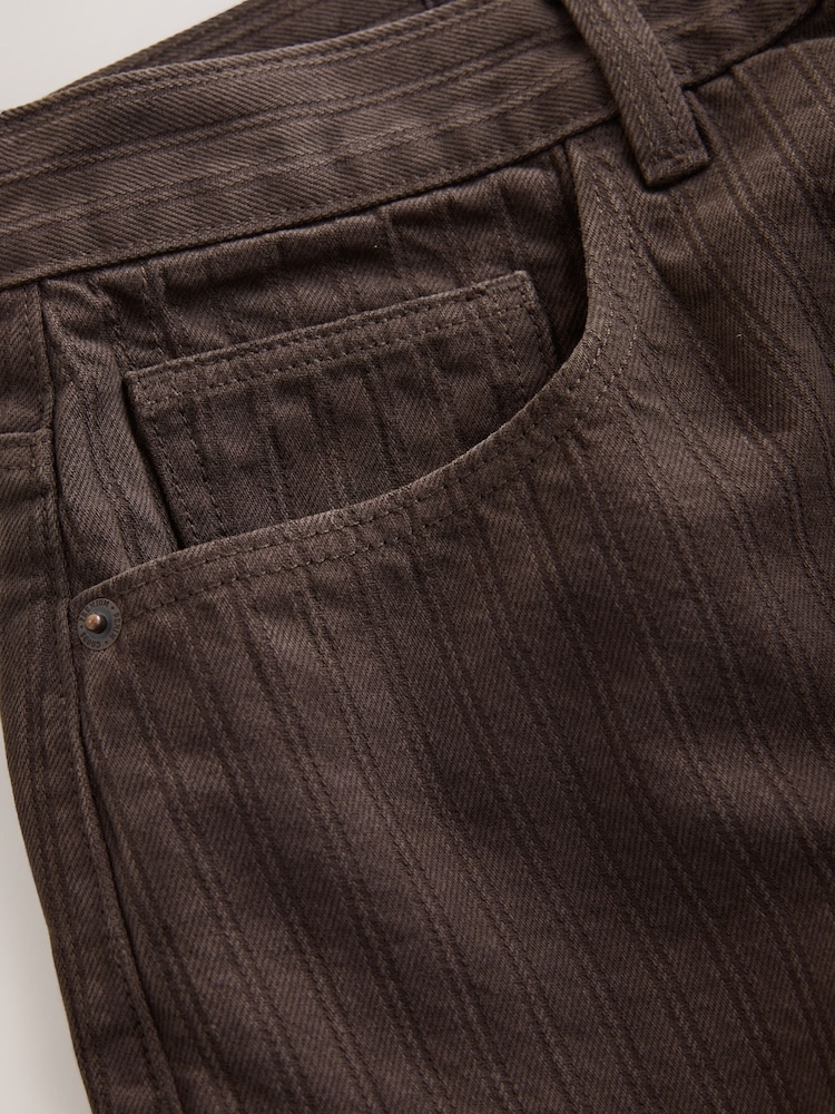 Brown Barrel Fit N. Premium Denim Jeans - Image 9 of 9