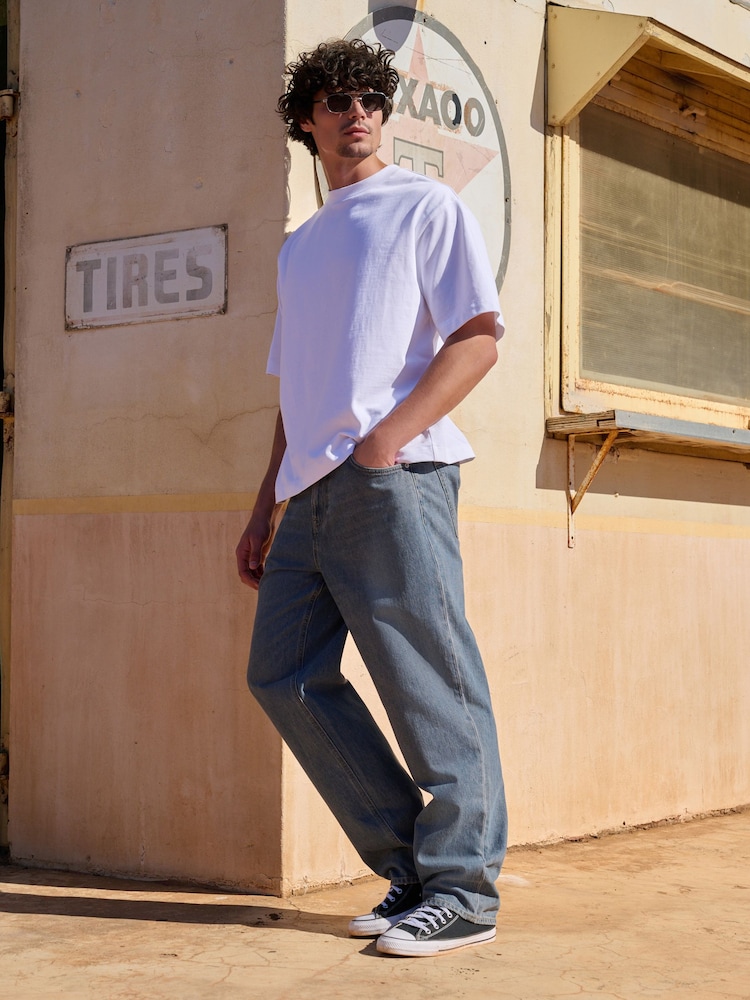 Steel Blue Relaxed Fit Lightweight Jeans - Image 2 of 11 Steel Blue Relaxed Fit Lightweight Jeans - Image 2 of 11