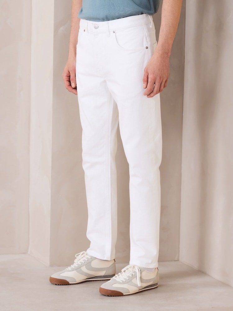 White Skinny Fit N. Premium Denim Jeans - Image 1 of 11