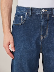 Dark Blue Flared Jeans - Image 4 of 10