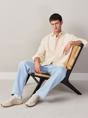 Bleach Denim Regular Tapered Fit Jeans - Image 3 of 7