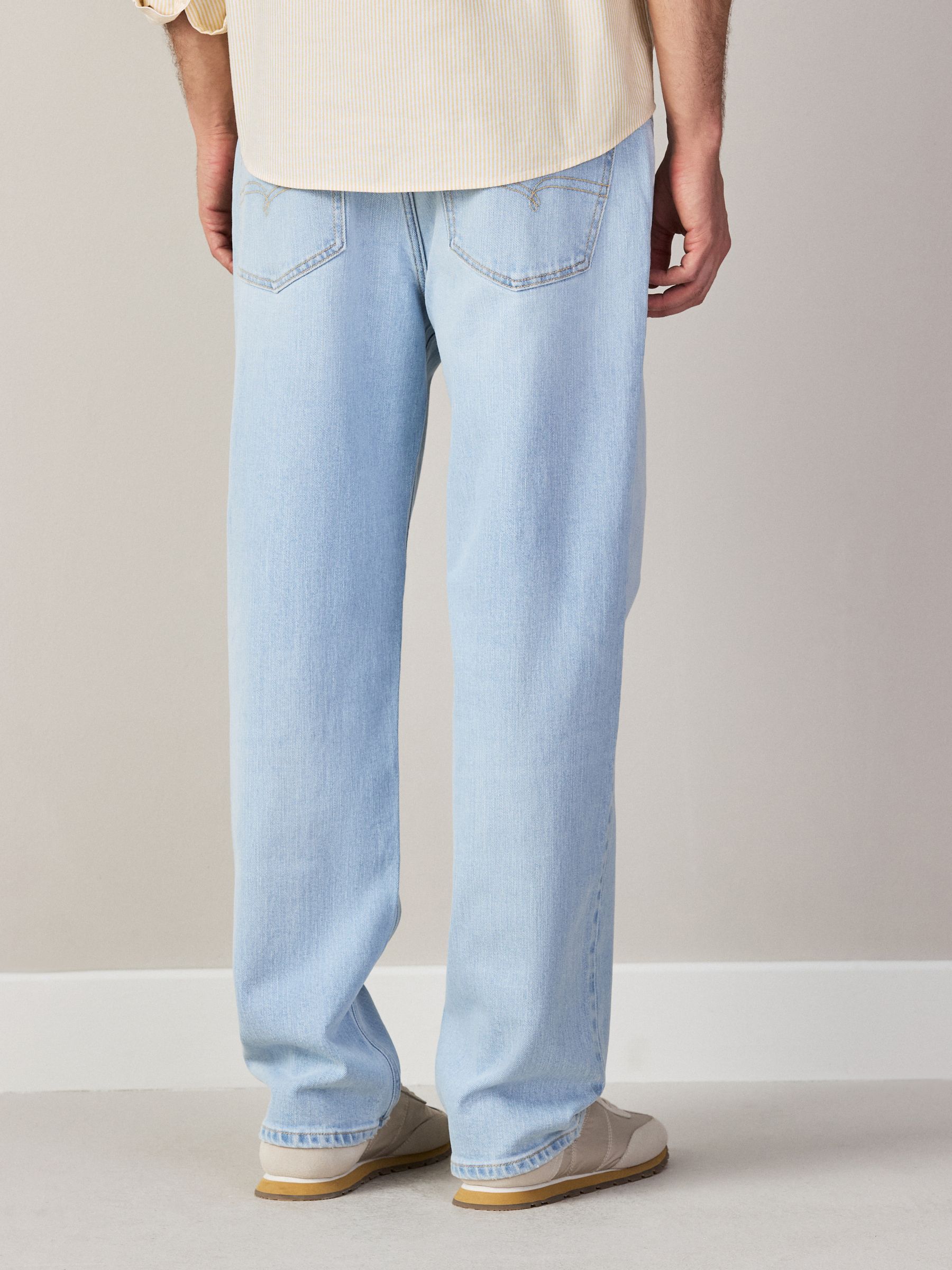 Buy Bleach Denim Regular Fit Jeans from the Next UK online shop