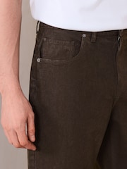 Brun - Regulær Tapered Fit - N. Premium Denim Jeans - Bilde 6 av 10