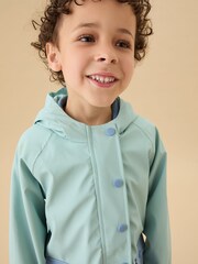 MORI Green Dinosaur Lined Waterproof Coat - Image 3 of 7
