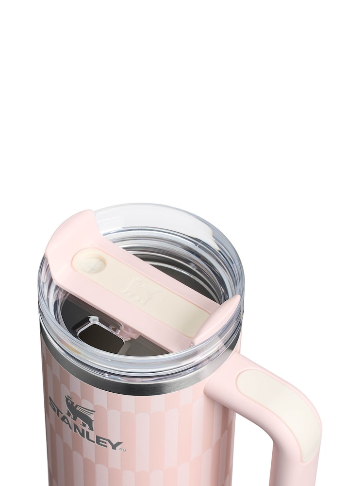 Stanley Tea Rose Tile Quencher H2.0 FlowState Tumbler 0.89L - Image 3 of 3 Stanley Tea Rose Tile Quencher H2.0 FlowState Tumbler 0.89L - Image 3 of 3