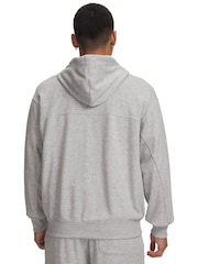 Under Armour Grey Rival Lightweight Full-Zip Hoodies - Image 2 of 3
