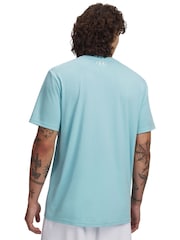 Under Armour Blue Sportstyle Left Chest Logo T-Shirt - Image 2 of 3