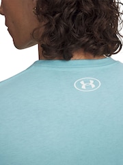 Under Armour Blue Sportstyle Left Chest Logo T-Shirt - Image 3 of 3