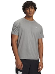 Under Armour Light Grey Tech Short Sleeve Crew T-Shirt - Image 1 of 3