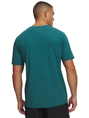 Under Armour Dark Green Sportstyle Left Chest Logo T-Shirt - Image 2 of 3