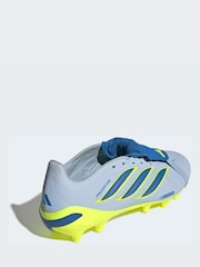 adidas Light Blue Predator League FoldOver Tongue Artificial Ground Football Boots - Image 6 of 11