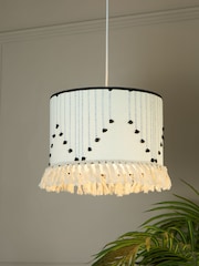 Searchlight Cream Boho Drift Shade - Image 1 of 4