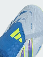 adidas Light Blue Kids Predator League Foldover Tongue Artificial Ground Football Boots - Image 8 of 9