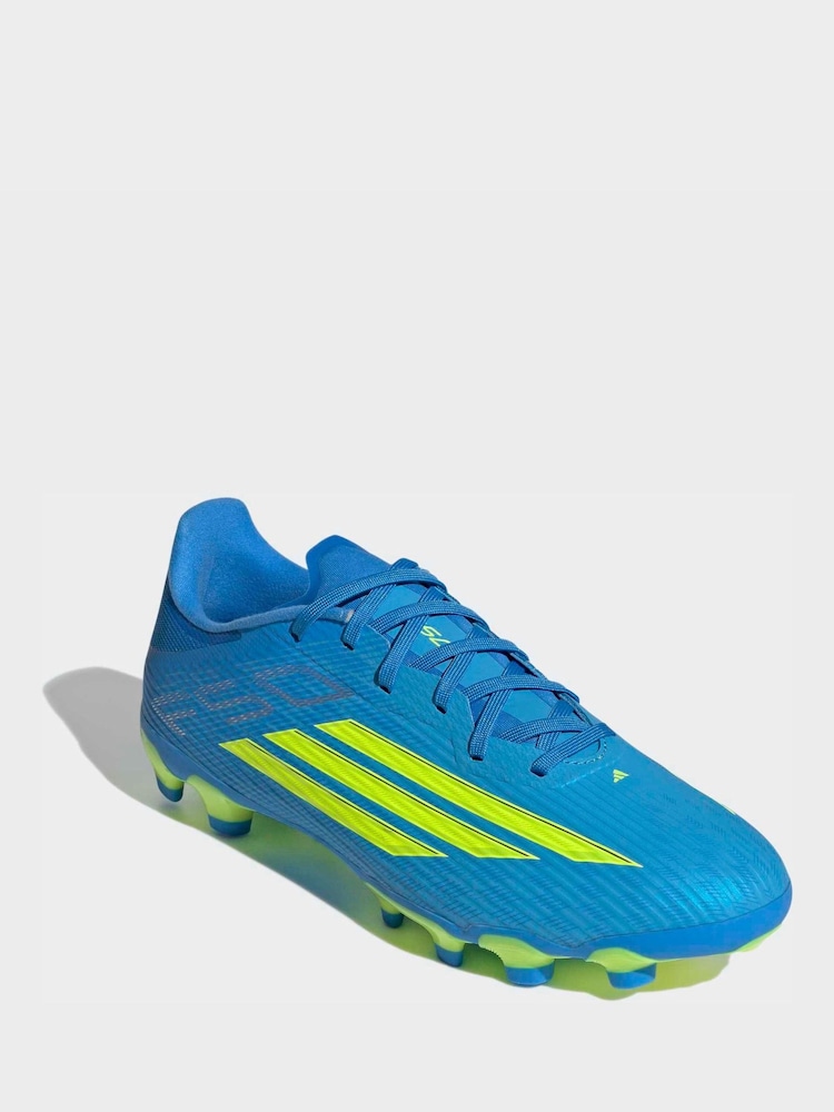 adidas Bright Blue F50 League Multi Ground Football Boots - Image 1 of 9