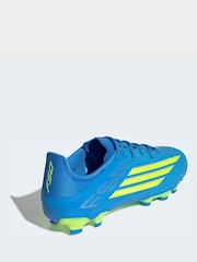 adidas Bright Blue F50 League Multi Ground Football Boots - Image 2 of 9
