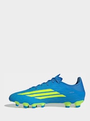 adidas Bright Blue F50 League Multi Ground Football Boots - Image 4 of 9