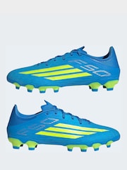 adidas Bright Blue F50 League Multi Ground Football Boots - Image 7 of 9