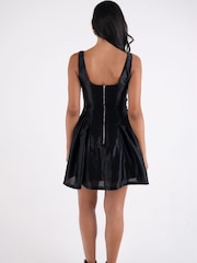 Amy Lynn Cheryl Embellished Satin Crepe Mini Dress - صورة 13 من 14