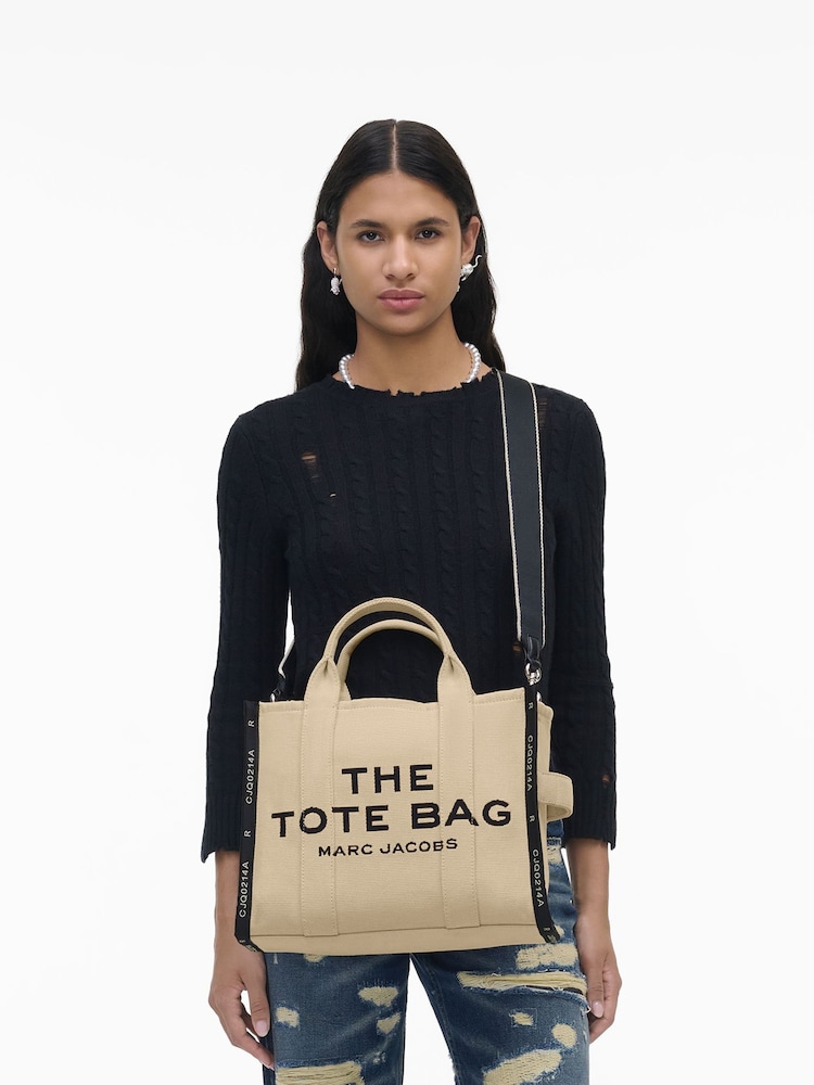 Marc Jacobs Natural The Medium Tote Jacquard Bag - Image 2 of 10