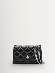Marc Jacobs Black The Slim Dual Chain Shoulder Bag - Image 4 of 6
