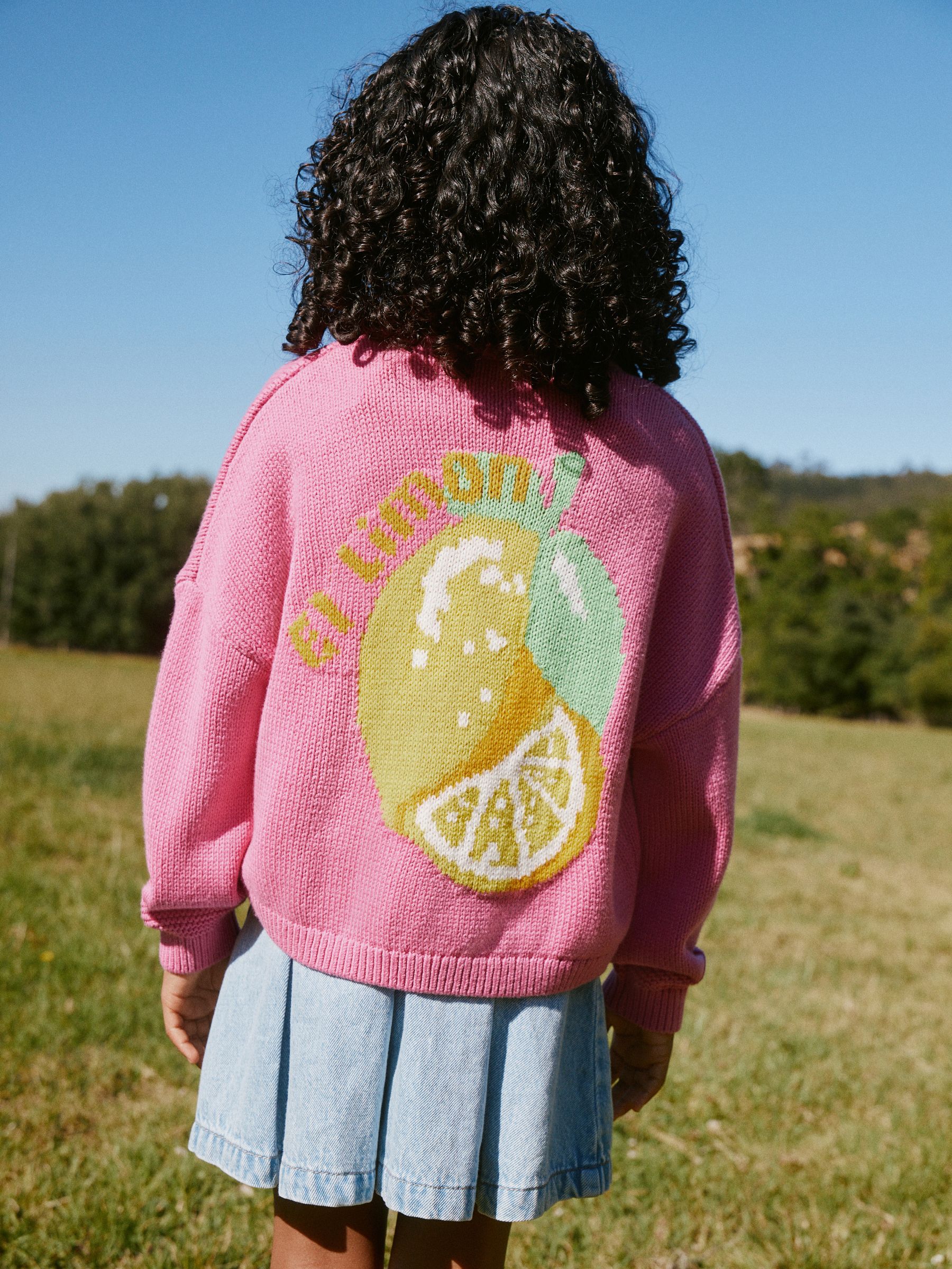 Buy Pink Lemon Graphic Cardigan (3-16yrs) from the Next UK online shop