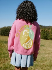 粉紅色檸檬 - 圖案開襟衫（3-16歲） - 圖片 14，共 19