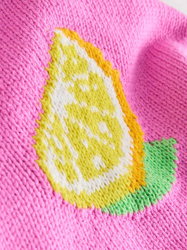 粉紅色檸檬 - 圖案開襟衫（3-16歲） - 圖片 19，共 19