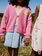 粉紅色檸檬 - 圖案開襟衫（3-16歲） - 圖片 5，共 19