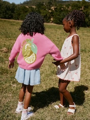 粉紅色檸檬 - 圖案開襟衫（3-16歲） - 圖片 7，共 19