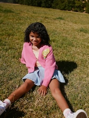 粉紅色檸檬 - 圖案開襟衫（3-16歲） - 圖片 9，共 19