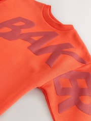 Baker by Ted Baker Oversized Sweatshirt and Shorts Set - Image 6 of 7