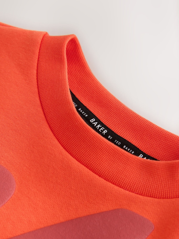 Baker by Ted Baker Oversized Sweatshirt and Shorts Set - Image 7 of 7