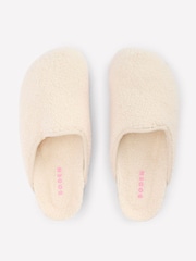 Boden Cream Contrast Sole Mule Slippers - Image 4 of 5