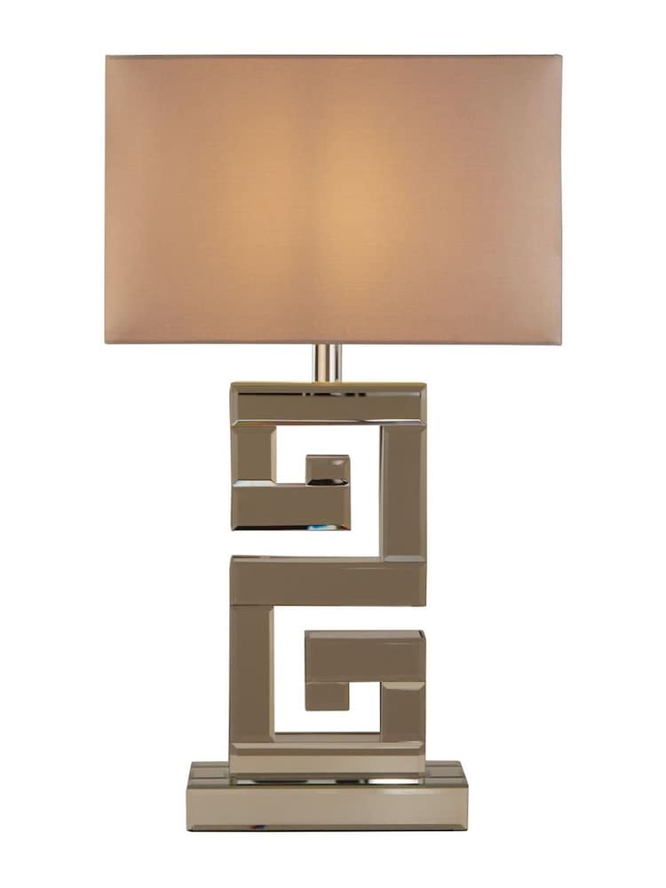 Searchlight Chrome Tetris Table Lamp - Image 2 of 4