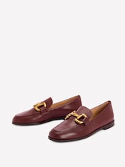 Boden Red Iris Snaffle Loafers - Image 3 of 5