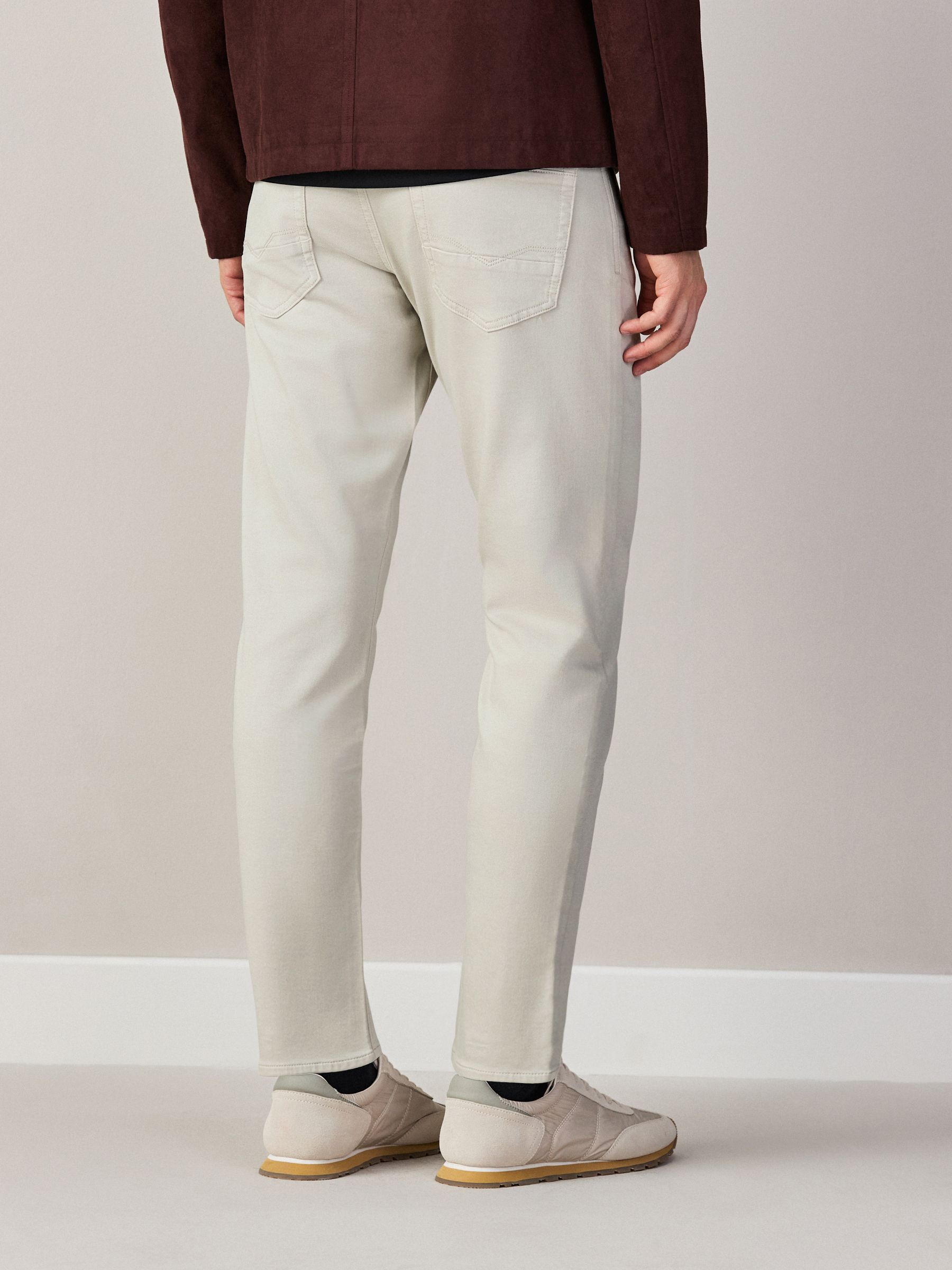 Buy Stone Slim Fit Comfort Stretch Jeans from Next USA