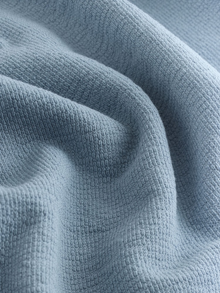 Light Blue Short Sleeve Henley Neck T-Shirt (3mths-7yrs) - Image 8 of 8