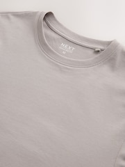 Neutral Regular Fit Essential Crew Neck Cotton T-Shirt - Image 8 of 8