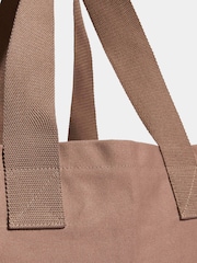 adidas Originals Brown Cotton Canvas Tote Bag - Image 4 of 5