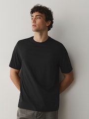 أزرق نيلي - تلبيس قياسي - حزمة من 6 تيشرتات من القطن Essential - صورة 11 من 15