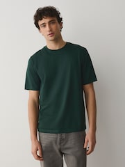 أزرق نيلي - تلبيس قياسي - حزمة من 6 تيشرتات من القطن Essential - صورة 13 من 15