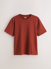 أزرق نيلي - تلبيس قياسي - حزمة من 6 تيشرتات من القطن Essential - صورة 3 من 15