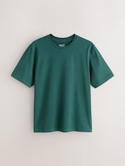 أزرق نيلي - تلبيس قياسي - حزمة من 6 تيشرتات من القطن Essential - صورة 7 من 15