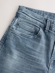 Chalk Blue Slim Fit Authentic Stretch Denim Jeans - Image 3 of 5