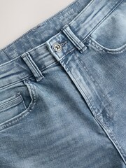 Chalk Blue Slim Fit Authentic Stretch Denim Jeans - Image 4 of 5
